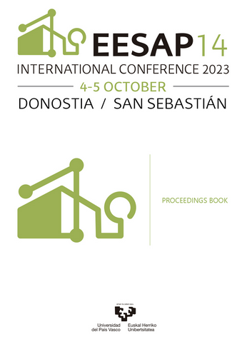 Imagen de portada del libro EESAP14 International Conference 2023, 4-5 October, Donostia – San Sebastián. Proceedings book