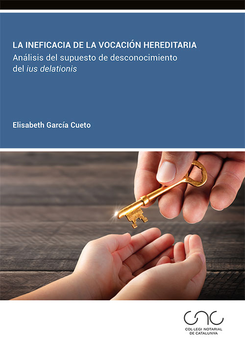 Imagen de portada del libro La ineficacia de la vocación hereditaria