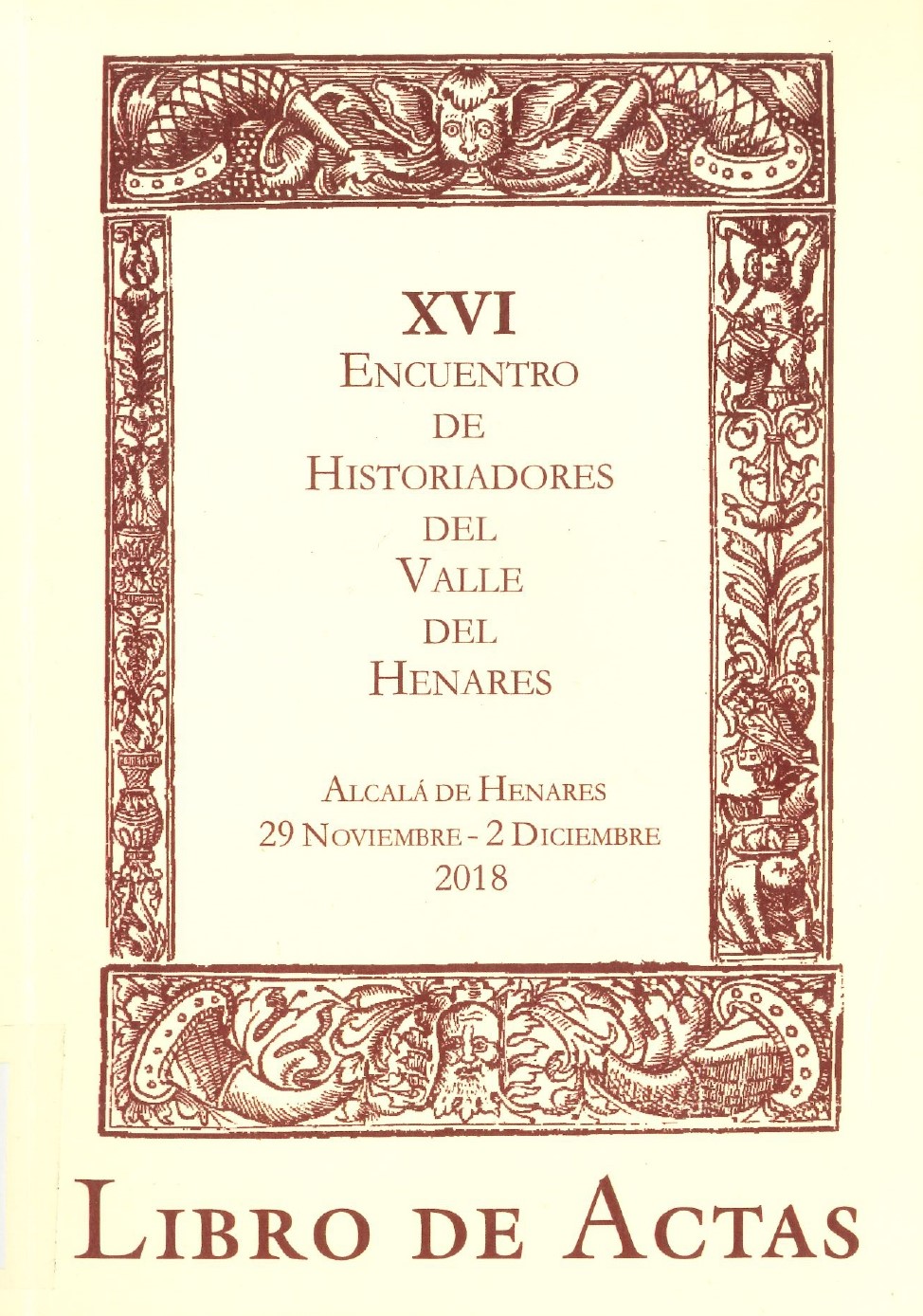 Imagen de portada del libro XVI Encuentro de Historiadores del Valle del Henares