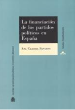 Imagen de portada del libro La financiación de los partidos políticos en España