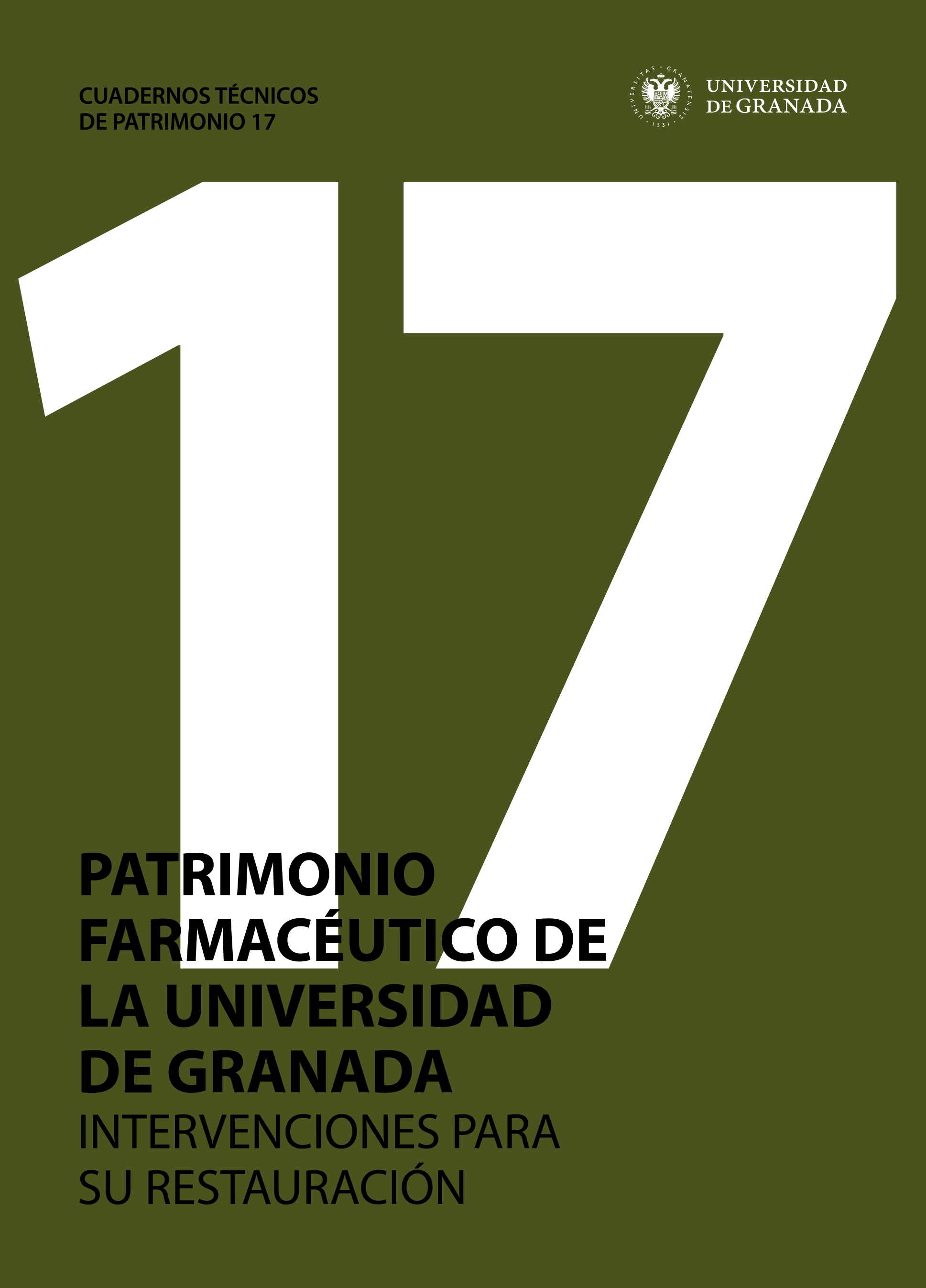 Imagen de portada del libro Patrimonio farmacéutico de la Universidad de Granada