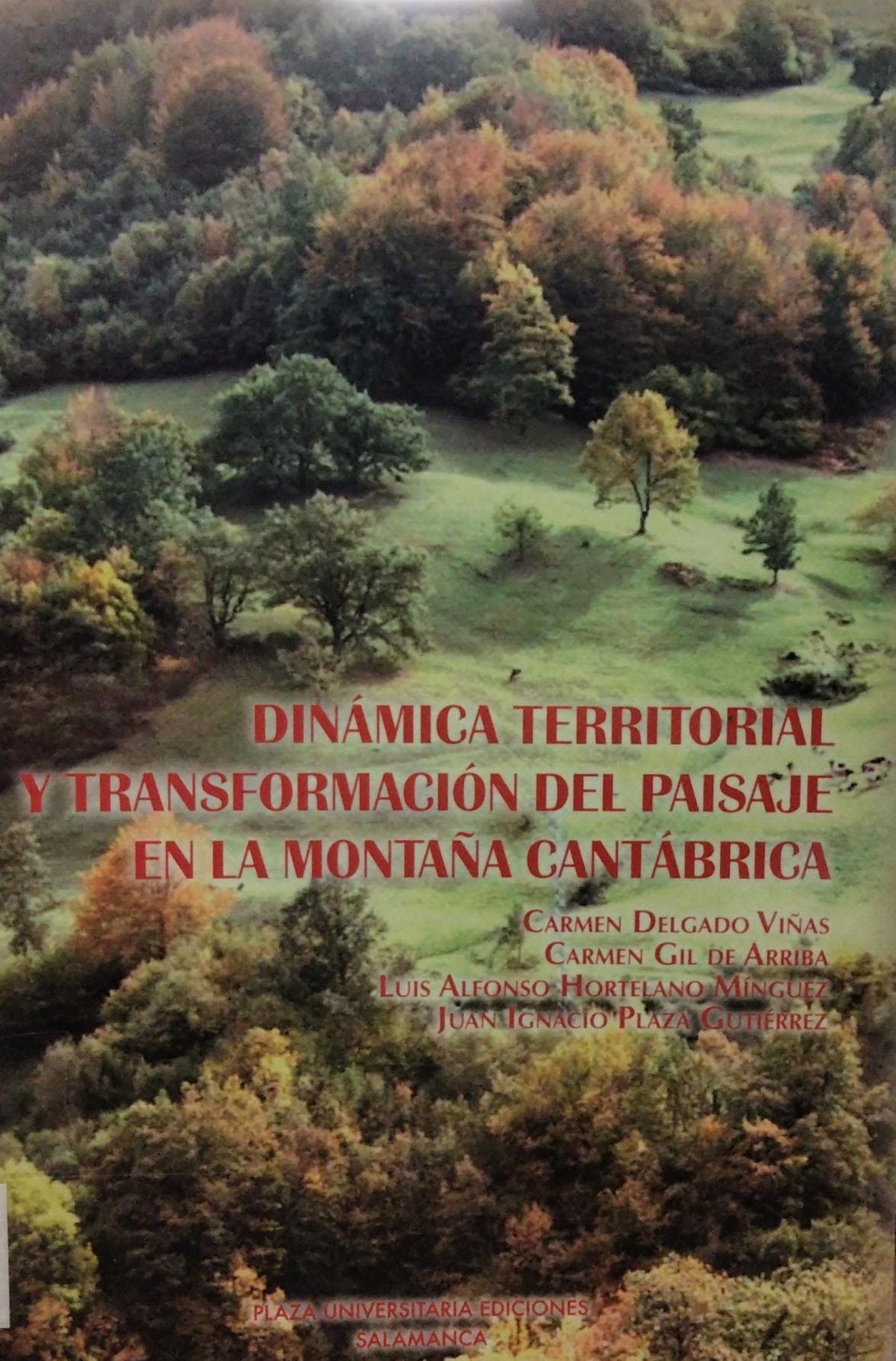 Imagen de portada del libro Dinámica territorial y transformación del paisaje en la montaña cantábrica