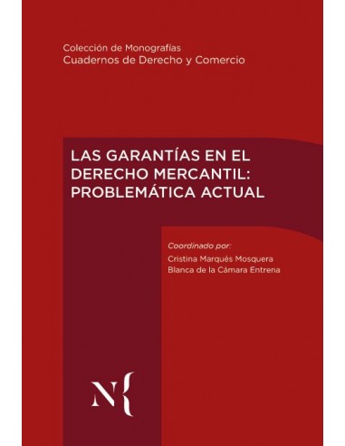 Imagen de portada del libro Las garantías en el derecho mercantil