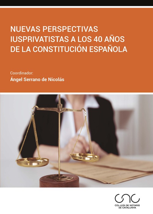 Imagen de portada del libro Nuevas perspectivas iusprivatistas a los 40 años de la Constitución Española