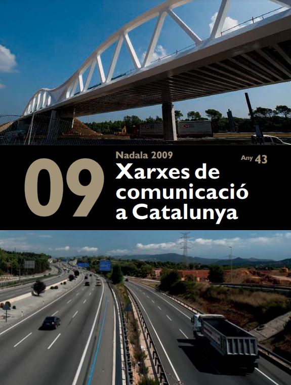 Imagen de portada del libro Xarxes de comunicació a Catalunya