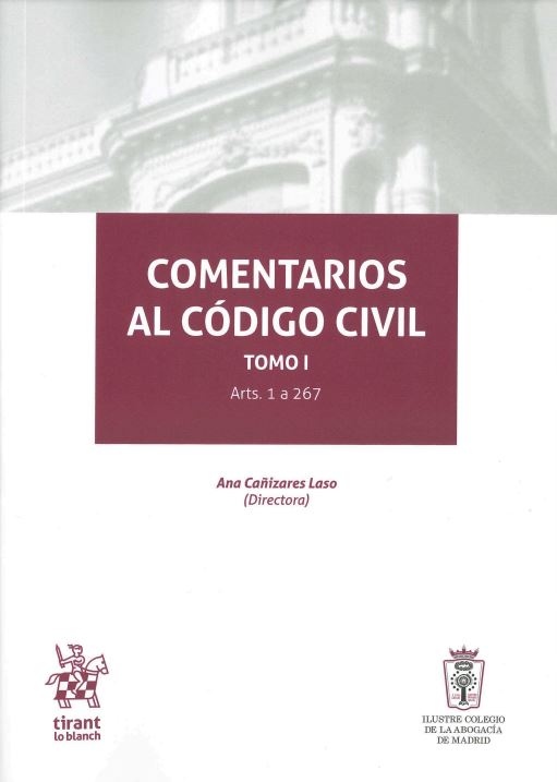 Imagen de portada del libro Comentarios al Código Civil