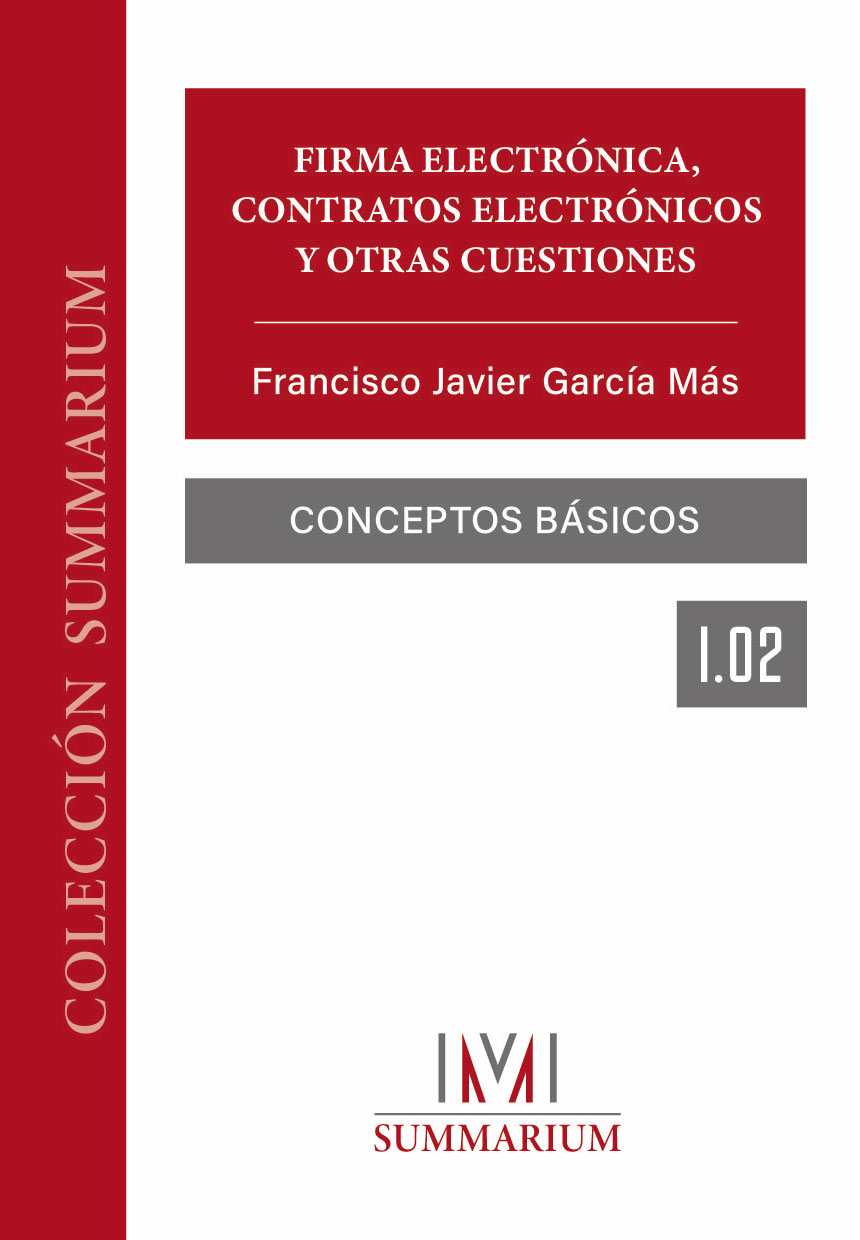 Imagen de portada del libro Firma electrónica, contratos electrónicos y otras cuestiones