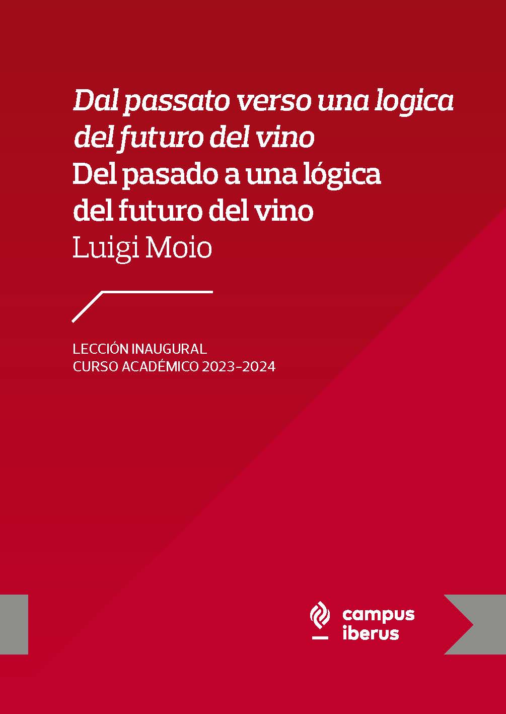 Imagen de portada del libro Del pasado a una lógica del futuro del vino