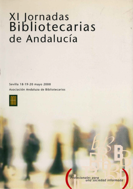 Imagen de portada del libro XI Jornadas bibliotecarias de Andalucía