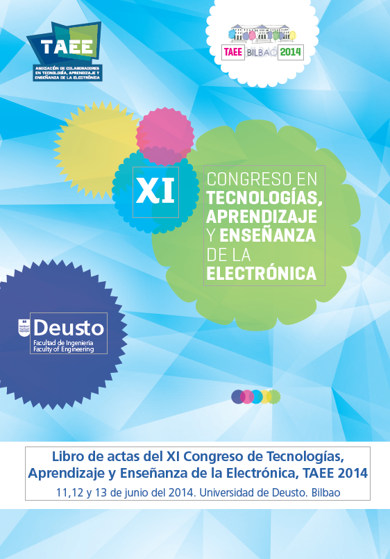Imagen de portada del libro Libro de actas del XI Congreso de tecnologías, aprendizaje y enseñanza de la electrónica, TAEE 2014