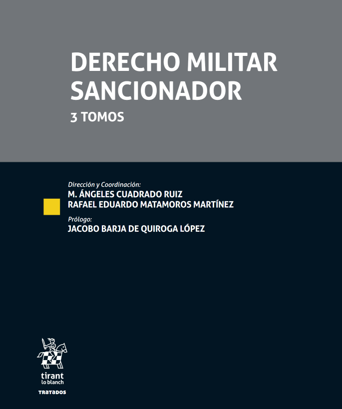 Imagen de portada del libro Derecho militar sancionador