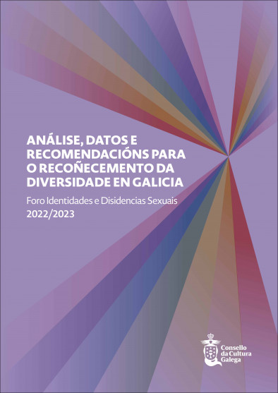 Imagen de portada del libro Análise, datos e recomendacións para o recoñecemento da diversidade en Galicia