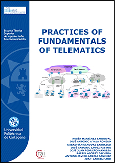 Imagen de portada del libro Practices of fundamentals of Telematics