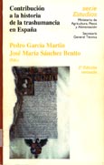 Imagen de portada del libro Contribución a la historia de la trashumancia en España