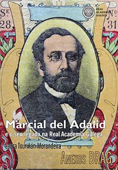 Imagen de portada del libro Marcial del Adalid e o seu legado na Real Academia Galega