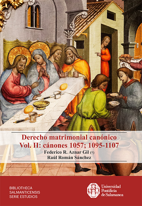 Imagen de portada del libro Derecho matrimonial canónico
