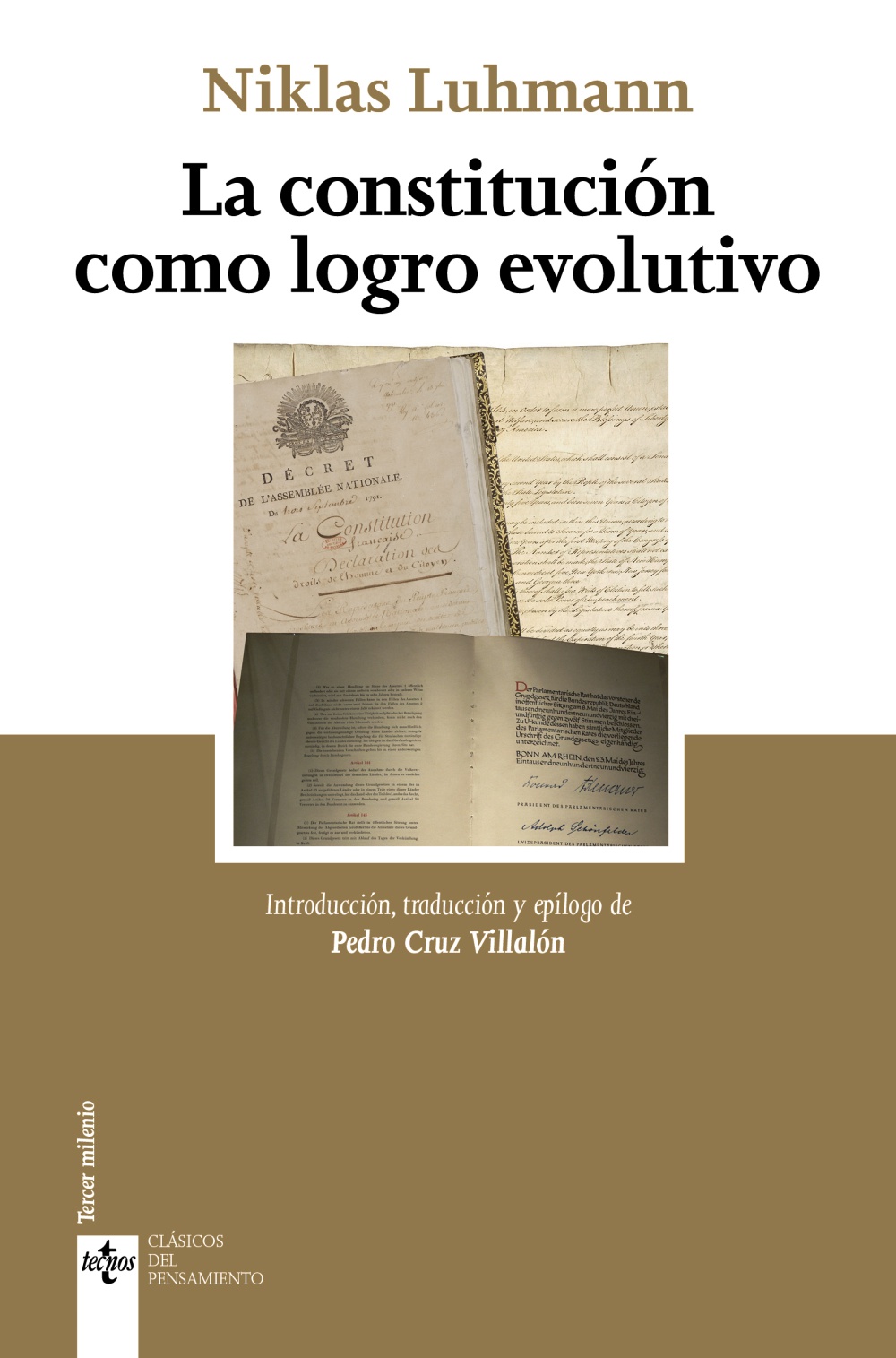 Imagen de portada del libro La constitución como logro evolutivo