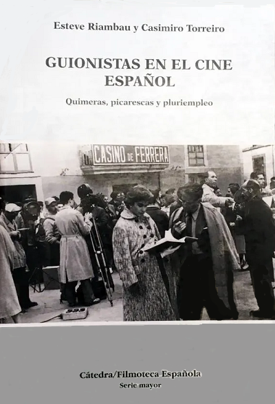 Imagen de portada del libro Guionistas en el cine español