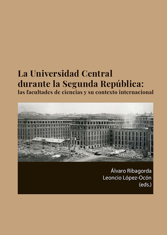 Imagen de portada del libro La Universidad Central durante la Segunda República