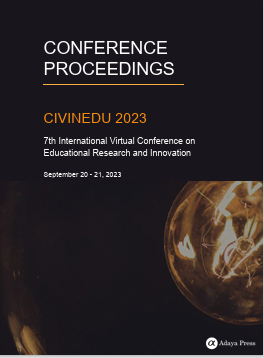Imagen de portada del libro Conference proceedings CIVINEDU 2023