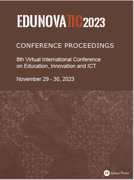 Imagen de portada del libro Edunovatic2023. Conference Proceedings