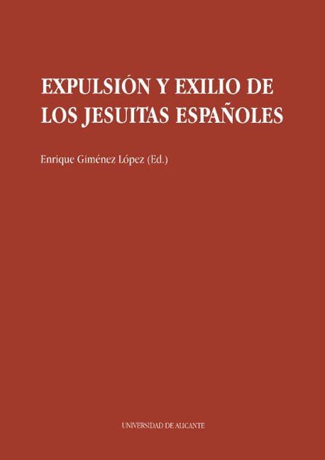 Imagen de portada del libro Expulsión y exilio de los jesuitas españoles