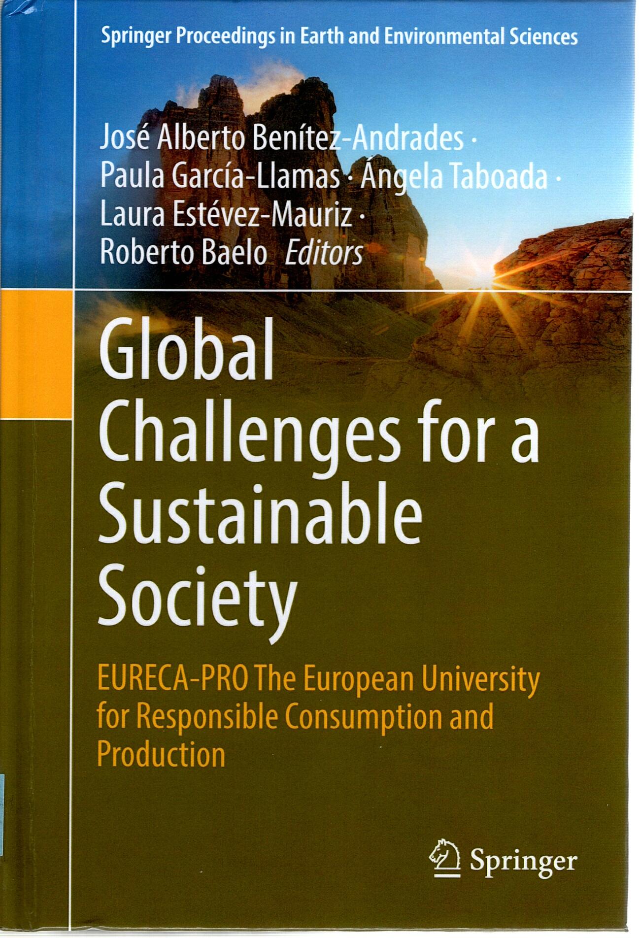 Imagen de portada del libro Global Challenges for a Sustainable Society