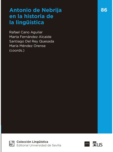 Imagen de portada del libro Antonio de Nebrija en la historia de la lingüística