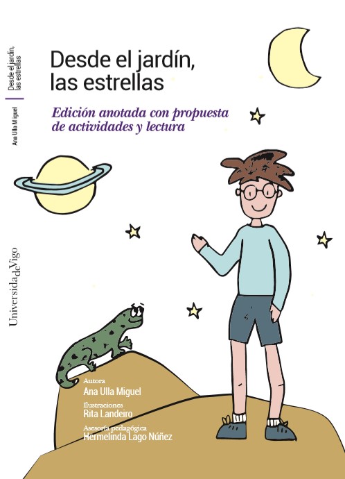 Imagen de portada del libro Desde el jardín, las estrellas. Edición anotada con propuesta de actividades y lectura