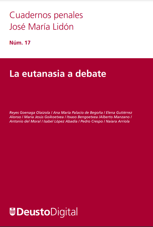 Imagen de portada del libro La eutanasia a debate