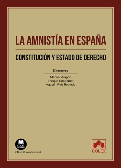 Imagen de portada del libro La amnistía en España