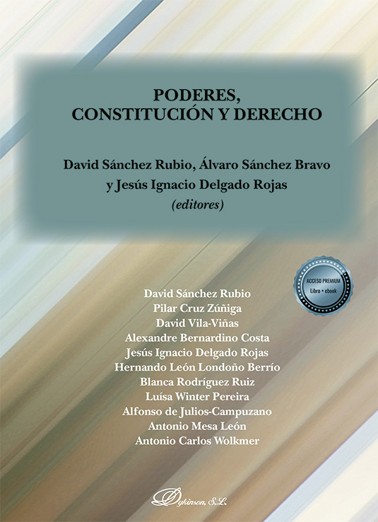 Imagen de portada del libro Poderes, Constitución y Derecho