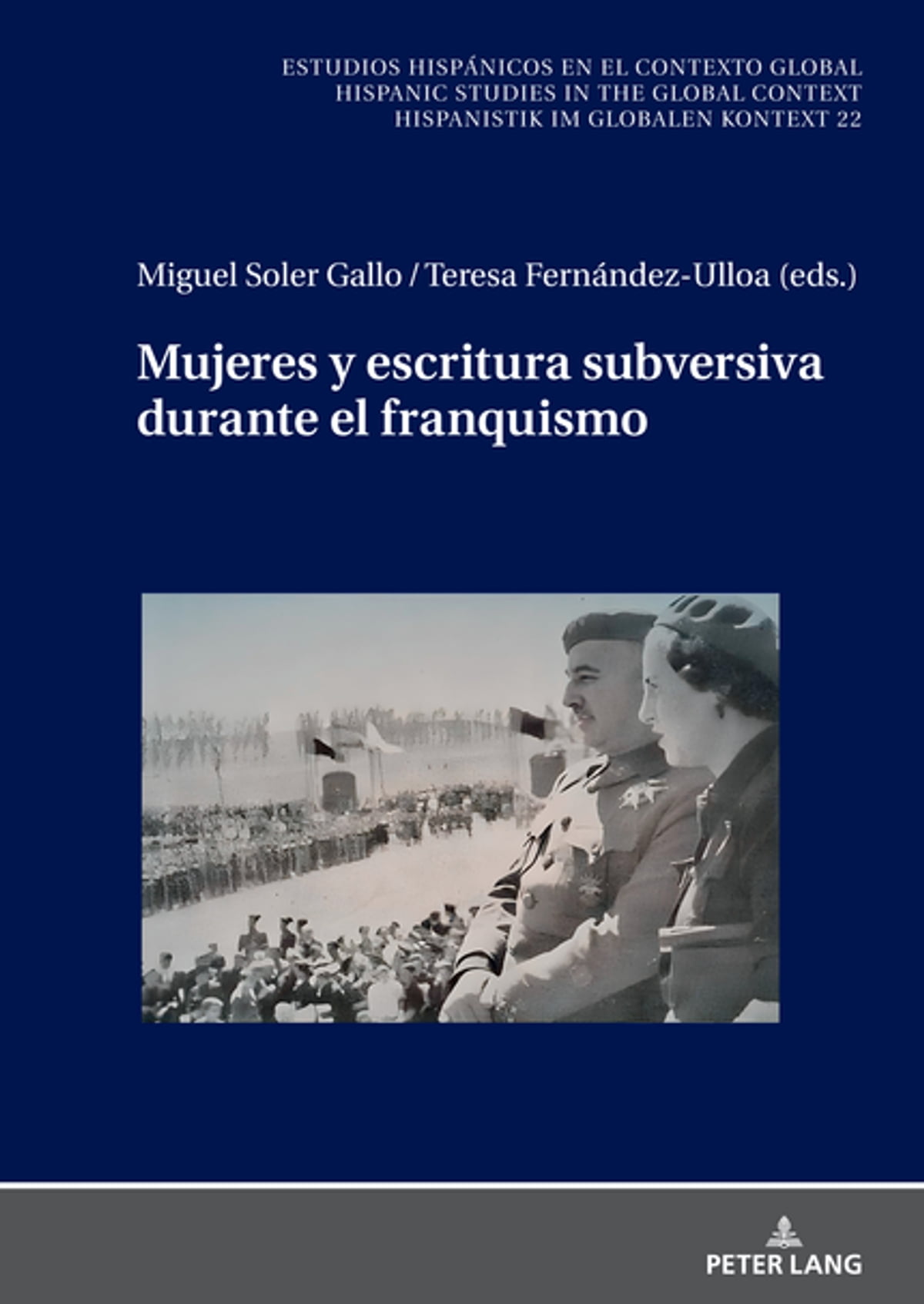 Imagen de portada del libro Mujeres y escritura subversiva durante el franquismo