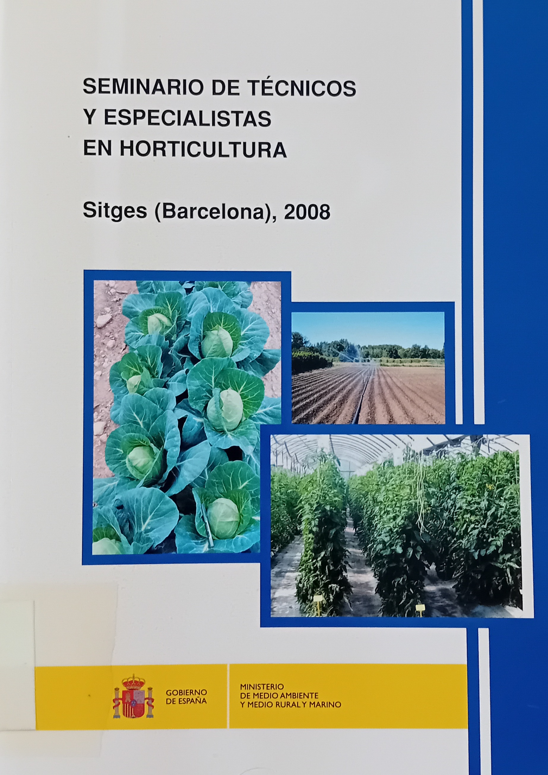 Imagen de portada del libro XXXVIII Seminario de Técnicos y Especialistas en Horticultura