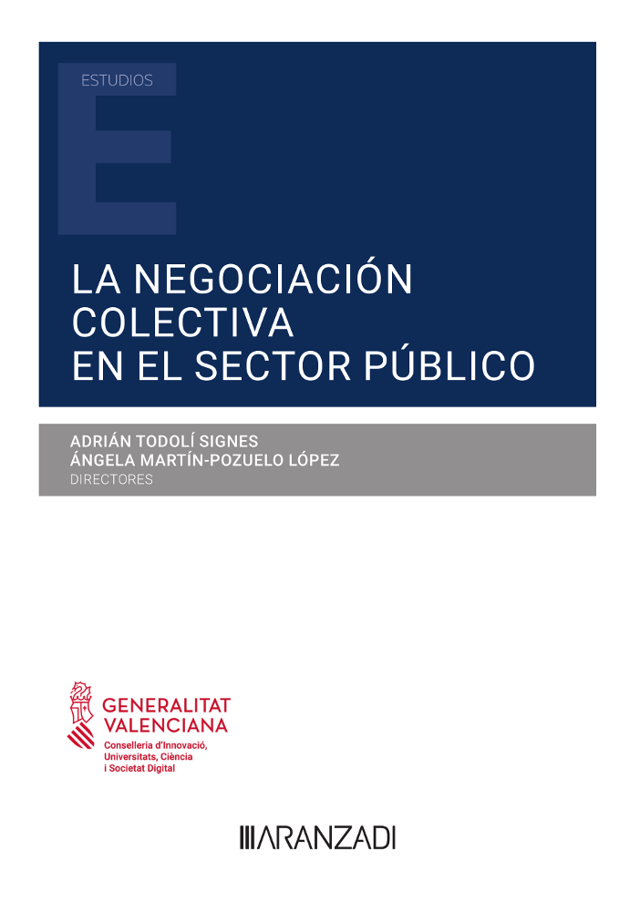 Imagen de portada del libro La negociación colectiva en el sector público