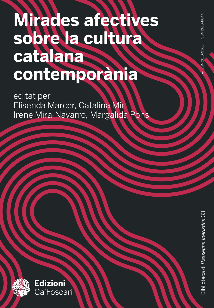 Imagen de portada del libro Mirades afectives sobre la cultura catalana contemporània
