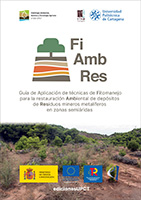 Imagen de portada del libro Guía de aplicación de técnicas de fitomanejo para la restauración ambiental de depósitos de residuos mineros metalíferos en zonas semiáridas