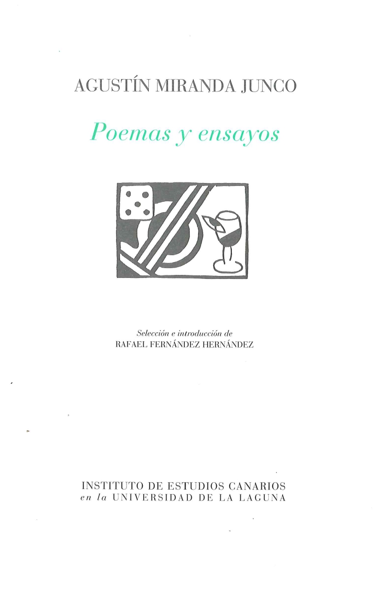 Imagen de portada del libro Poemas y ensayos