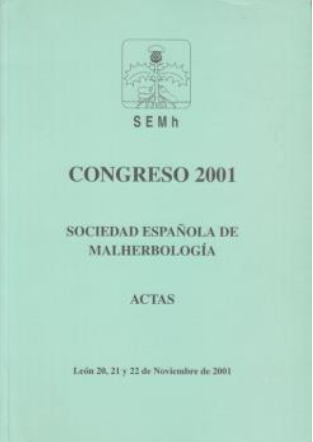 Imagen de portada del libro Congreso 2001 Sociedad Española de Malherbología