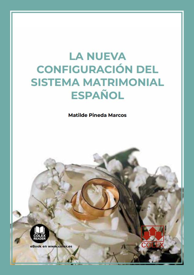 Imagen de portada del libro La nueva configuración del sistema matrimonial español