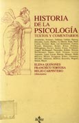 Imagen de portada del libro Historia de la Psicología : textos y comentarios