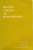 Imagen de portada de la revista Revista Chilena de Humanidades
