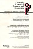Imagen de portada de la revista Quaterly journal of business and economics