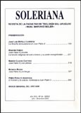 Imagen de portada de la revista Soleriana