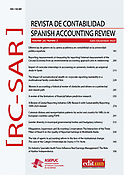 Imagen de portada de la revista Revista de contabilidad = Spanish accounting review