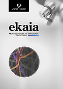 Imagen de portada de la revista Ekaia