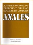 Imagen de portada de la revista Anales