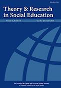 Imagen de portada de la revista Theory and research in social education