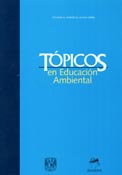 Imagen de portada de la revista Tópicos en educación ambiental