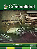 Imagen de portada de la revista Criminalidad